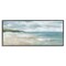 Stupell Industries Sweeping Coastal Expanse Black Framed Giclee Art, design by Carol Robinson